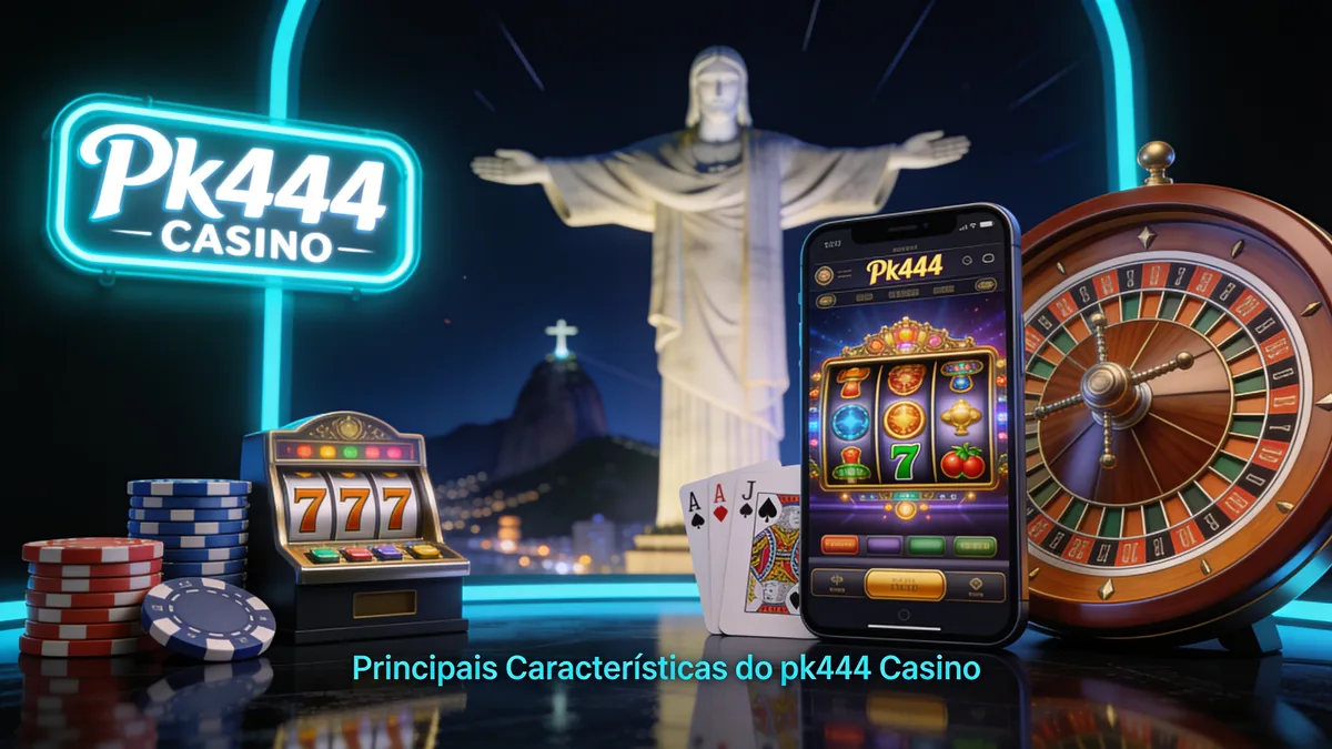 Principais Características do pk444 Casino: guia de pk444 para jogadores no Brasil